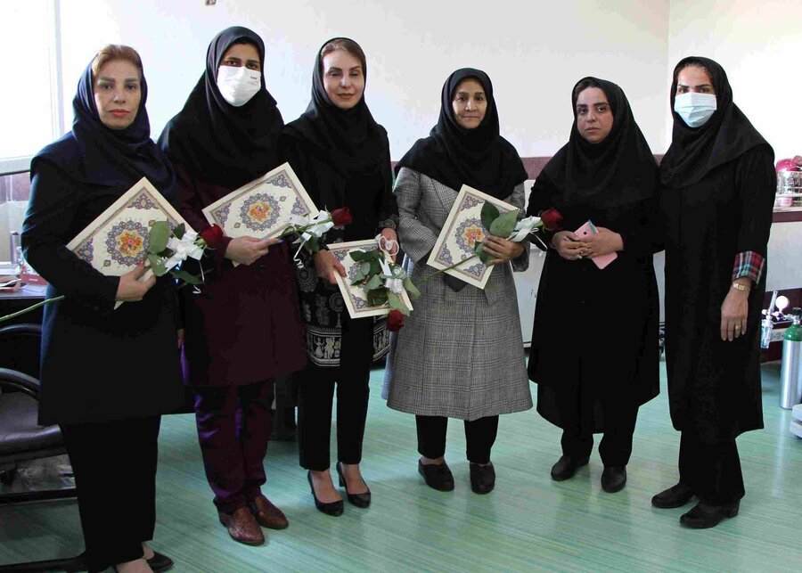 شهرری | تقدیر از پرستاران شاغل در بهزیستی شهرری | تقدیر از پرستاران شاغل در بهزیستی