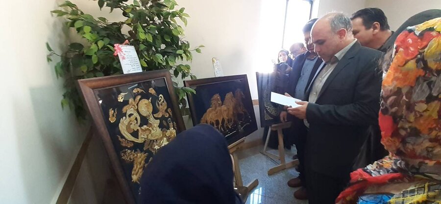 شهرری | برگزاری نمایشگاه دست آوردها و توانمندی های معلولین