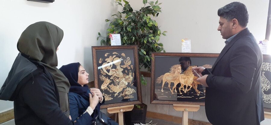 شهرری | برگزاری نمایشگاه دست آوردها و توانمندی های معلولین