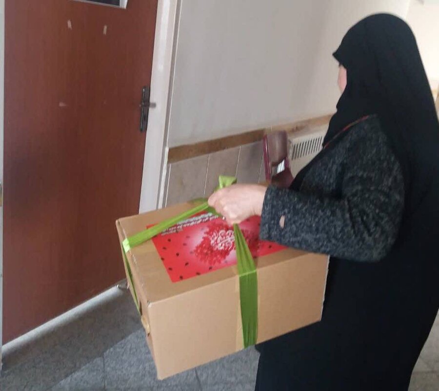 شهرری | توزیع بسته معیشتی ویژه شب یلدا بین مددجویان و جامعه هدف