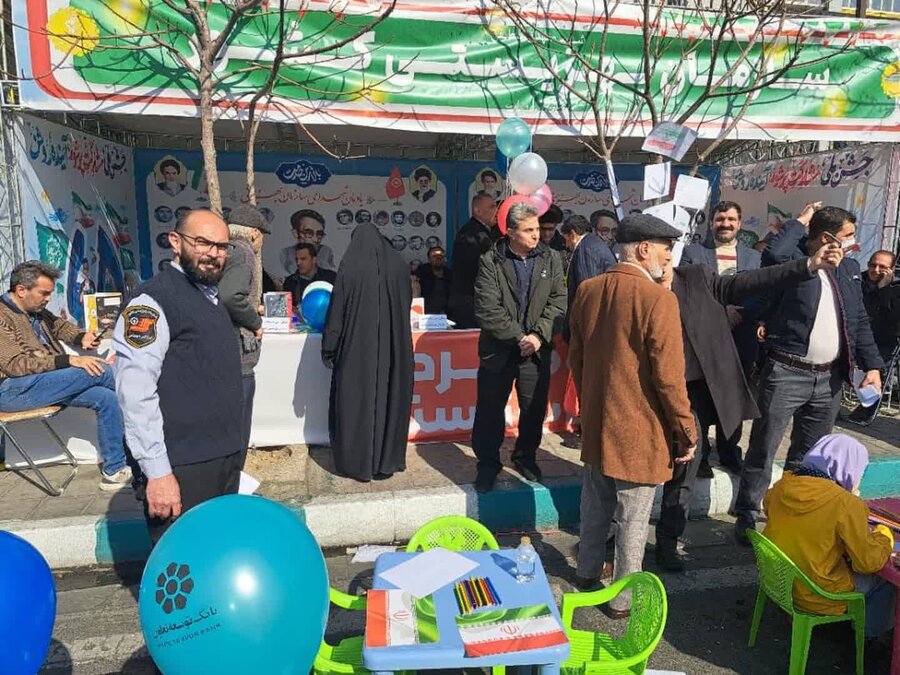 شهرری | گزارش تصویری | شرکت در راهپیمایی ۲۲ بهمن