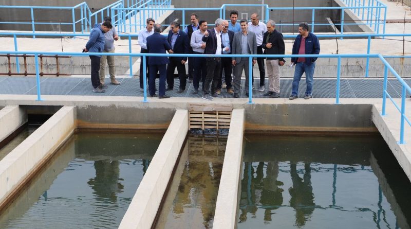 بازدید مدیر عامل شرکت آب منطقه ای تهران از طرح آبرسانی به تهران از سد تنظیمی امیرکبیر