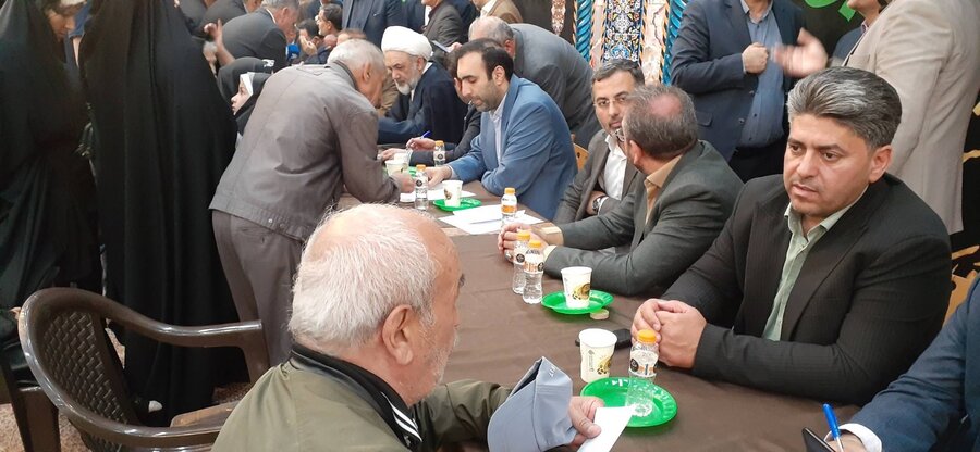 شهرری | برپایی میز خدمت جهادی شهرری | برپایی میز خدمت جهادی