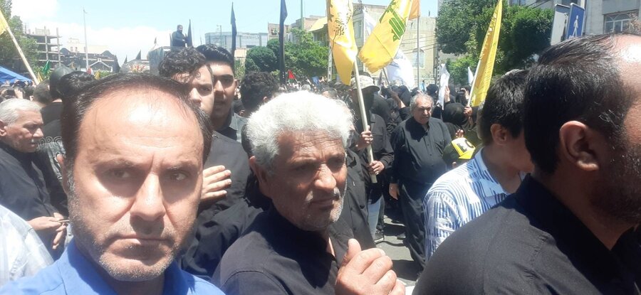 شهرری | حضور درمراسم تشییع پیکر شهید راه خدمت