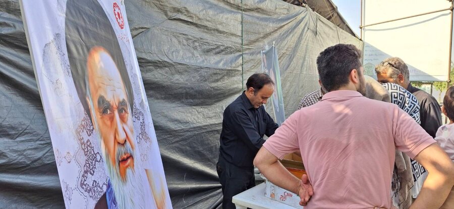 شهرری | خدمت رسانی به زائران حرم مطهر امام خمینی(ره)