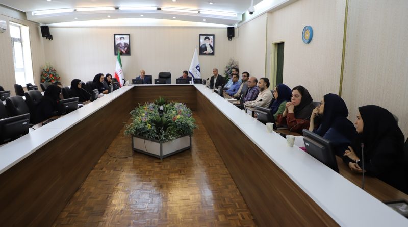 جلسه کمیته ساختار و فناوری های مدیریتی شرکت  با موضوع" بررسی نتایج کارنامه بهره وری" برگزار شد