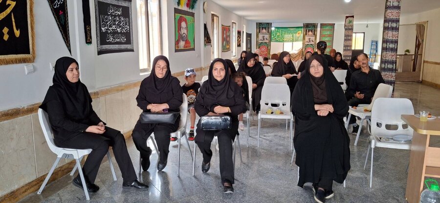 شهرری | برپایی مراسم عزاداری حضرت اباعبدالله الحسین با حضور جامعه هدف