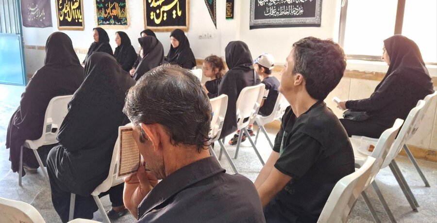 شهرری | برپایی مراسم عزاداری حضرت اباعبدالله الحسین با حضور جامعه هدف