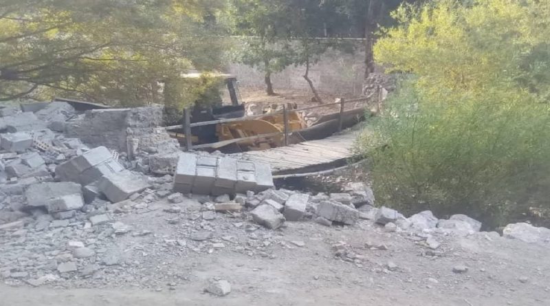 رفع تصرف یک هکتار از اراضی حریم و بستر رودخانه تاررود