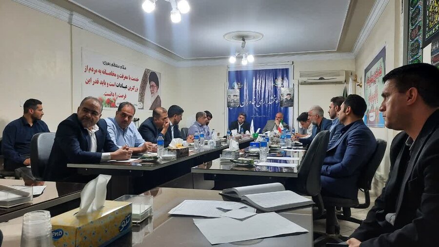 شهرری | جلسه مناسب سازی معابر و اماکن عمومی بخش خاوران شهرری | جلسه مناسب سازی معابر و اماکن عمومی بخش خاوران