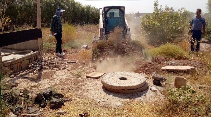 انسداد 18 حلقه چاه غیر مجاز توسط امور منابع آب شهرری