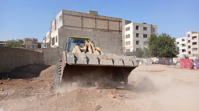 رفع تصرف بخشی از بستر رودخانه کرج