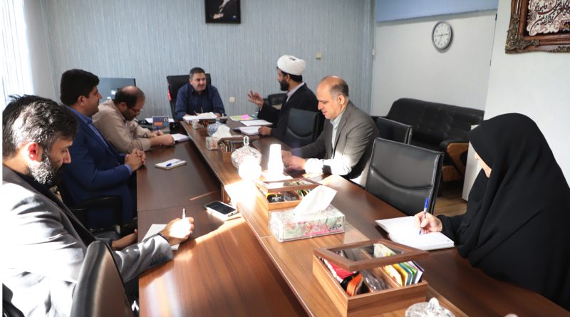 سومین جلسه شورای فرهنگی شرکت آب منطقه ای تهران در سال جاری برگزار شد