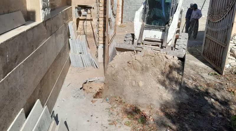 انسداد 10 حلقه  چاه غیرمجاز در منطقه خورین  شهرستان دماوند