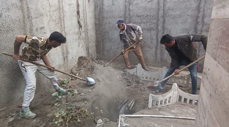 انسداد 7 حلقه چاه غیرمجاز توسط امور منابع آب رباط کریم