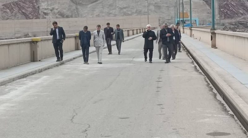 بازدید معاون وزیر نیرو و مدیرعامل شرکت آب منطقه ای تهران از  وضعیت آبی سد لتیان