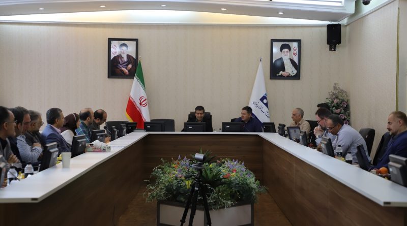 اولین جلسه مدیران امورهای منابع آب شرکت برگزار شد