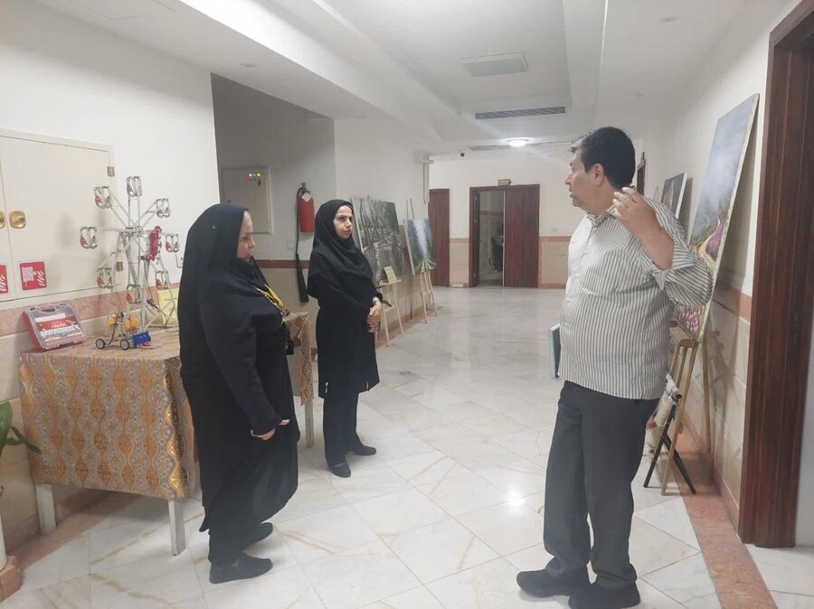 شهرری | بازدید معاون توسعه کارآفرینی و اشتغال بهزیستی شهرستان ری از آموزشگاه فنی و حرفهای شهرری | بازدید معاون توسعه کارآفرینی و اشتغال بهزیستی شهرستان ری از آموزشگاه فنی و حرفهای