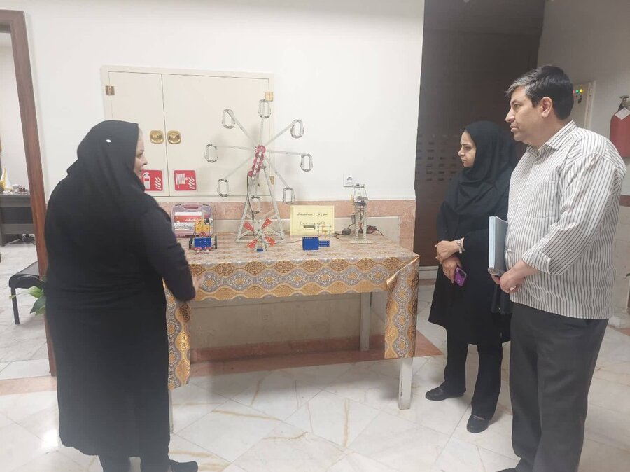 شهرری | بازدید معاون توسعه کارآفرینی و اشتغال بهزیستی شهرستان ری از آموزشگاه فنی و حرفهای شهرری | بازدید معاون توسعه کارآفرینی و اشتغال بهزیستی شهرستان ری از آموزشگاه فنی و حرفهای