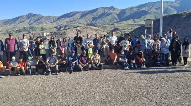 بازدید دانش آموزان از سد طالقان