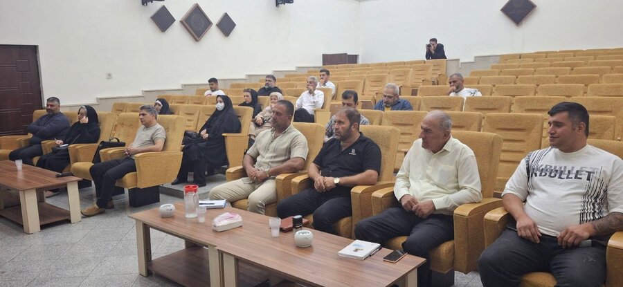 شهرری | آغاز دوره آموزشی امدادگری ویژه مسئولین واعضای تیم بهبود مراکز اقامتی