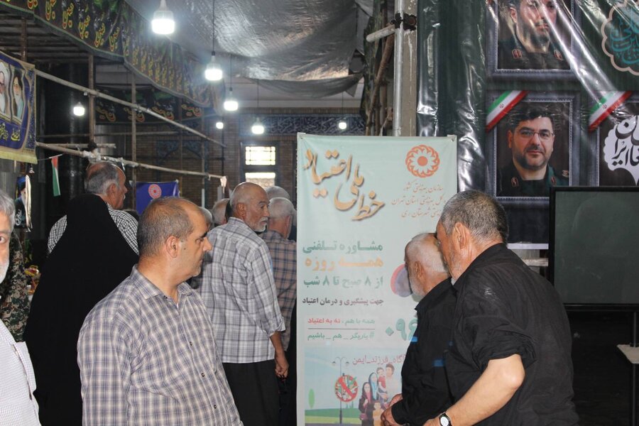 شهرری |سخنرانی قبل از خطبه  نماز جمعه و برپایی نمایشگاه در بخش کهریزک